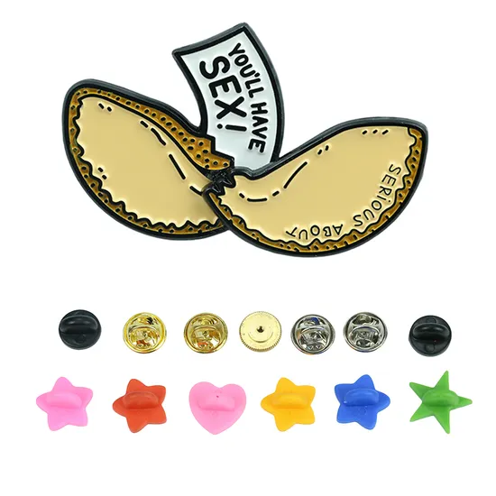 No Minimum Metal Manufacturer Custom Gold Plating Hinged Hard Enamel Lapel Pin for Sale 