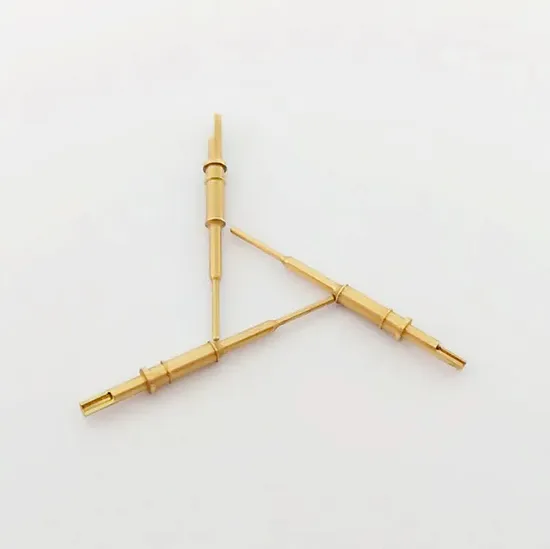 Shenzhen Qy Precision Customized Electrical Contact Pin Brass/Copper/C3604/ Gold Plated Spring Loaded Pogo Pin 