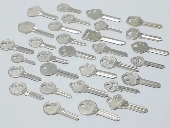 Australia Market Te2 Sublimation Key Blank with Brass Material Used for Door Lock 