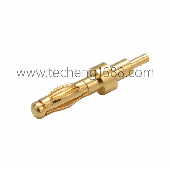 High Current Spring Loaded Gold Plated Contact Pogo Pin for PCB