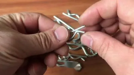 High Quality Stainless Steel R Type Clip Pin Split Pin Lock Pin Lapel Pin Clevis Pin Taper Pin Ejector Pin Spring Pin Cotter Pin Slotted Pin DIN94 for Industry 