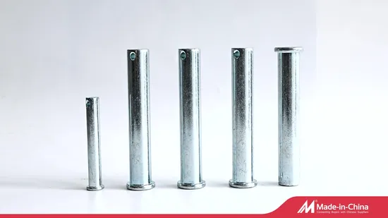 Flat Head Clevis Lock DIN1444 Cylindrical Pin Clevis Pins with Head 